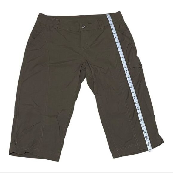 Columbia Green Fishing Nylon Bermudas Size 10 - Picture 5 of 8